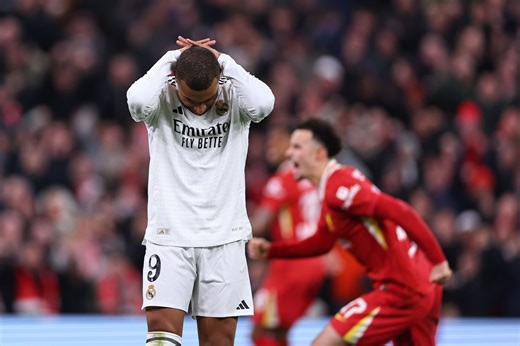 "He's finished", "Bro chose the Hazard way" - Real Madrid fans react as Kylian Mbappe misses penalty against Liverpool