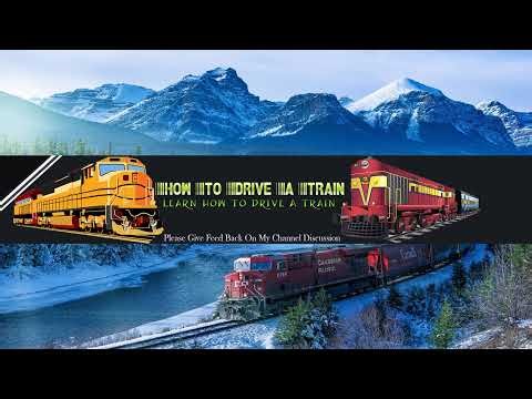 How To Drive A Train - Live Train Driver's View From Locomotive Cab - Cab Ride