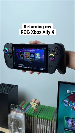 I’m RETURNING the ROG Xbox Ally X…😬 #gaming