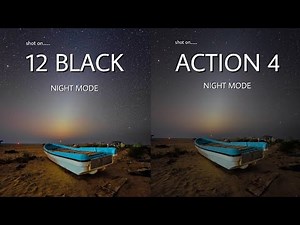 The New GoPro Hero 12 BLACK VS DJI OSMO ACTION 4 | NIGHT MODE | Camera Test