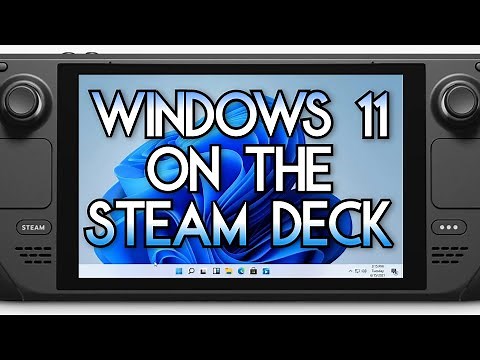 Install Windows 11 on the Steam Deck SSD Using a microSD Card