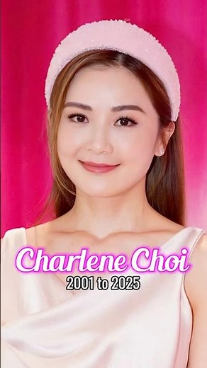 Charlene Choi evolution from 2001 to 2025