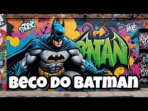 🎨 Exploring Batman Alley: São Paulo’s Most INSANE Street Art! 🇧🇷