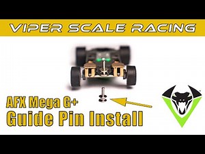 AFX MG+ HO Slot Car Guide Pin Installation