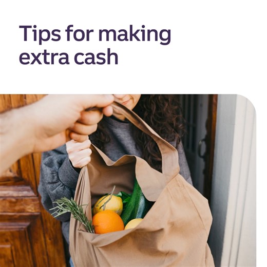 Discover four ways to help make extra cash. Bulk up your bank account without burning out. #MoneyAndMindset | Truist