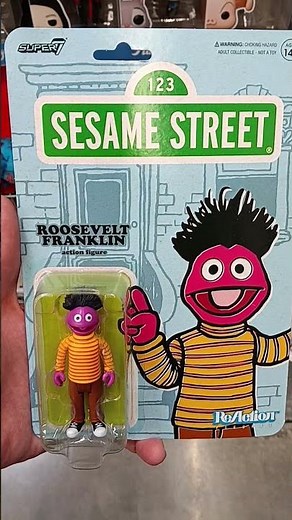 Sesame Street Roosevelt Franklin #sesamestreet #süper7 #rooseveltfranklin ‪@Walmart‬