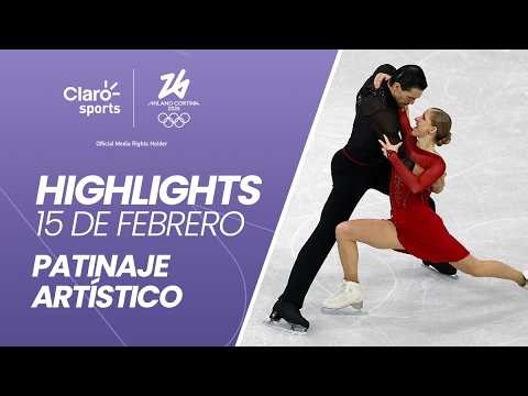 Patinaje artístico Milano Cortina 2026 | Highlights del 15 de febrero