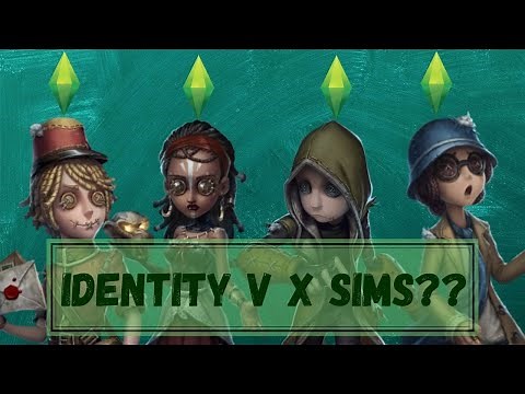 Identity V AU in The Sims 4?! || IDENTITY V
