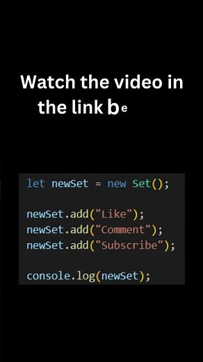 Learn JavaScript Sets in Under 5 Minutes!