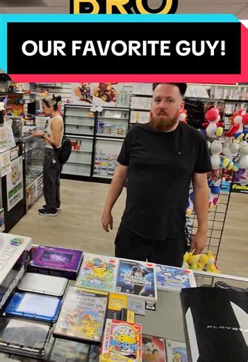 Our favorite customer is BACK…👀 #videogames #retrogaming #fyp | video games