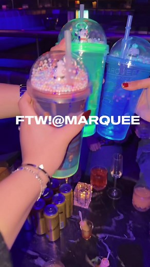 Discover the FTW! Sipper Cup at Marquee Singapore