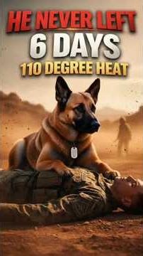 "The K9 Who Saved His Handler Then Died On His Grave""#usa #usarmy #history #militarymonday#armybday