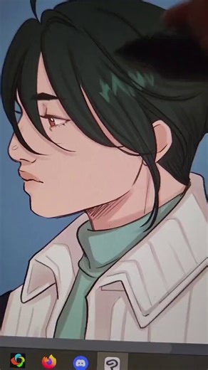 lost in my own thoughts, and they don’t let me go 🌙💭by:samdoesarts