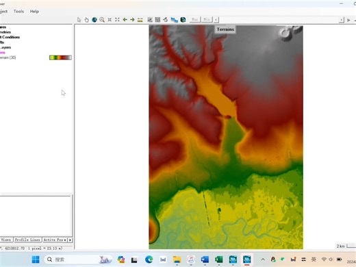 HEC-RAS模拟溃坝洪水