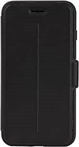 OTTERBOX STRADA SERIES Case for iPhone 8 PLUS & iPhone 7 PLUS (ONLY) - Retail Packaging - SHADOW (BLACK/PEWTER)