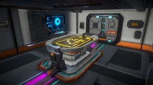 Sci Fi Control Room - 3D model by Terobi Studio (@terobistudio)