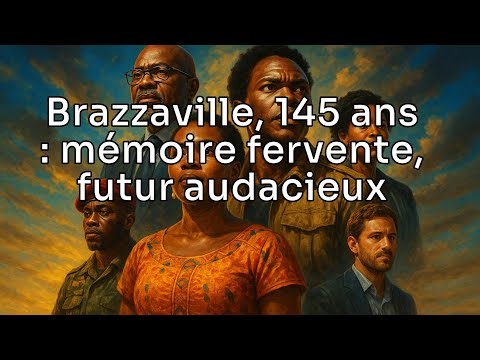 Brazzaville 145 ans : secrets et avenir d'une capitale