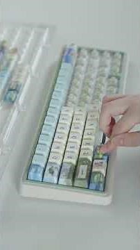 Unboxing Monet keycaps| keycaps replacement& review &typing sound