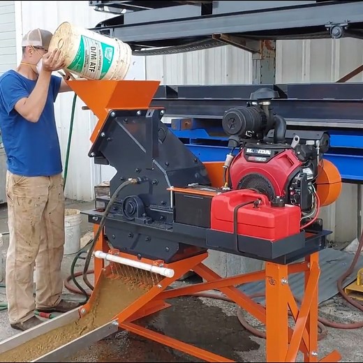 Gold Mining Hammer Mill Sluice Box Combo! Gas Po | Mt. Baker Mining and Metals