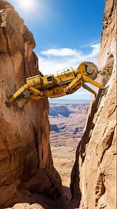 19K views · 1.4K reactions | This Machine Doesn’t Know the Word “Impossible” #HeavyMachines #FutureOfConstruction #EngineeringMarvel #YellowMachine #MegaExcavator #ConstructionTech #IndustrialDesign #MachineLovers #BigMachines #FuturisticTech #AmazingMachines #BuildTheFuture | Amazify | Facebook