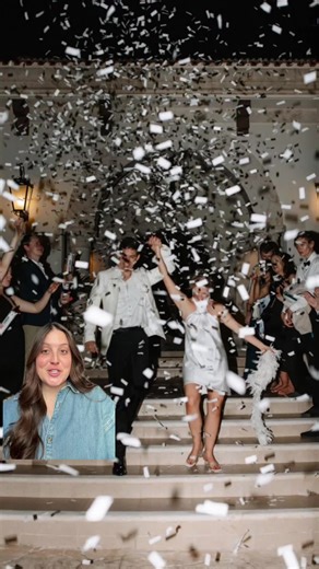 Sparkler exits are a classic. But if you’re looking for something different, here are some creative wedding send-off ideas to make your final moment unforgettable. Pro tip: if you’re using confetti, make sure to choose a biodegradable option!