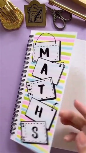 new idea for the Math cover page #students