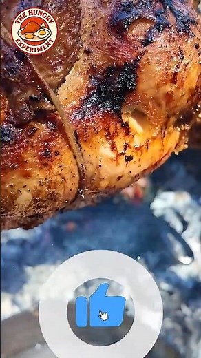 Grilled Chicken on the Lakeshore Over a Fire | TheHungryExperiment