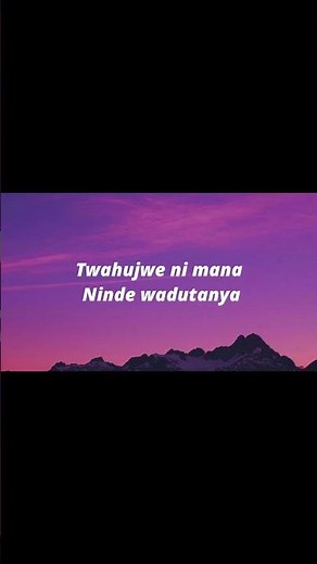 AMALON N'IMANA Lyrics Official Music Video