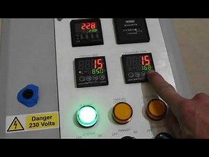 INCINER8 TRAINING - Setting & operating the CE2 control panel