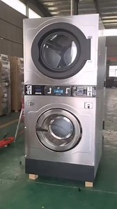 Commercial Laundry Equipment Coin Operated Washer and Dryer Washer and Dryer Combo Industrial Washer Washing Machine for Hotel