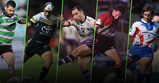 The top five Premiership goalkickers of all-time