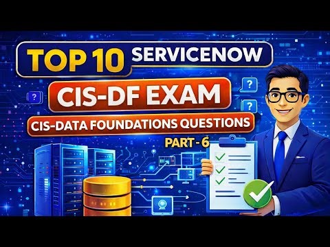 ServiceNow CIS-Data Foundations Exam Preparation | CMDB & ITOM Concepts Made Easy| part 6
