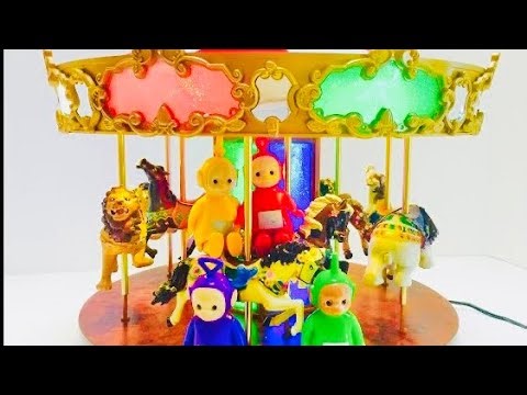 Teletubbies Ride The Musical Carousel Merry Go Round Toy