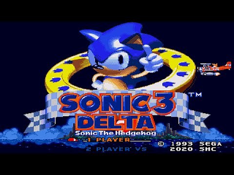 Sonic 3C Delta (Pre-Final Version) ✪ Full Game Playthrough (1080p/60fps)
