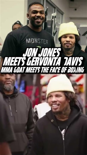 Jon Jones Meets Gervonta Davis 😳🔥