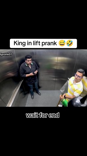 Part - 281 King in lift prank 😅🤣 #fyp #foryou #foryoupage #fypシ゚ #viralvideo #viraltiktok #liftprank