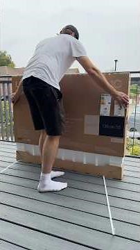 How to Wall Mount LG’s Gallery ‘4K’ OLED evo TV! #wallmounted #screenpeel #newtv #installation #4ktv