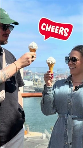 Chris und Paula testen Softeis auf AIDAcosma 🍦 - Fuego Restaurant