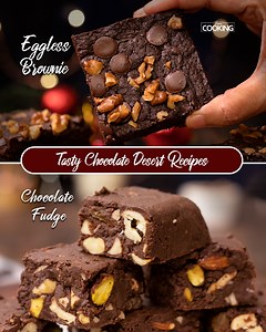 108K views · 365 reactions | 2 Tasty Chocolate Recipes | Eggless...