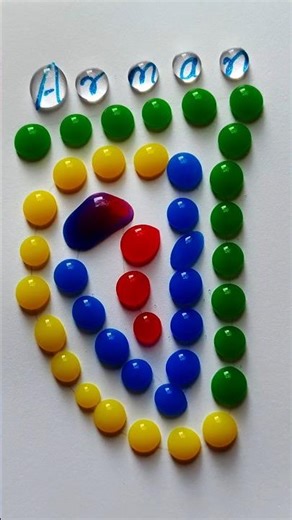 So Smooth 😍 | Perfect Color Drop Art #Shorts#satisfying #games #trending #viralvideo #artshorts