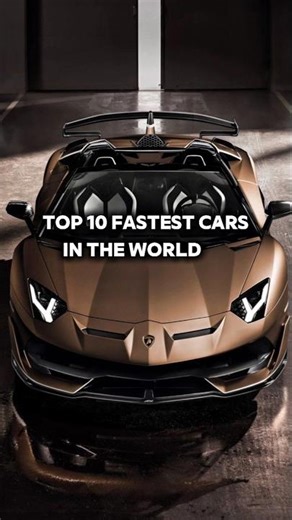 Top 10 Fastest Cars in the World 🌍 #cars #car #top10 #sportscar #lamborghini #shortsfeed #viral #yt