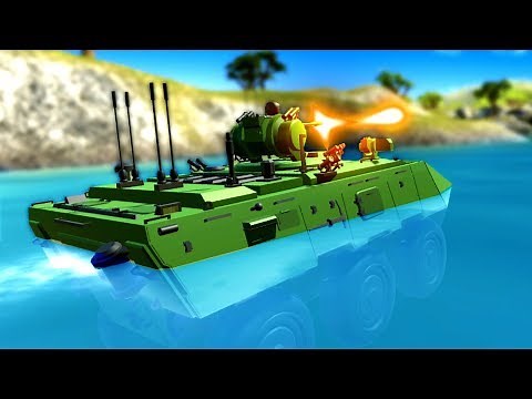 This New Amphibious Tank is Incredible! - Ravenfield Update Gameplay