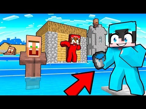I Flooded My Friend’s Entire Minecraft World with Water!