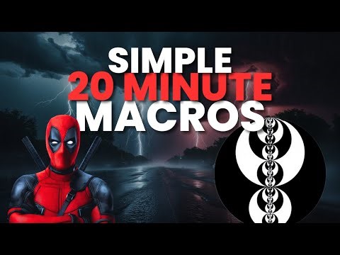 The EASIEST ICT 20 Minute Macros STRATEGY