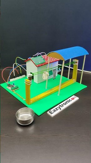 Rain Detector Working Model #raindetector #rainsensor #eazytronic #rain #arduinoprojects #arduino