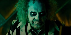Michael Keaton's Greasy Bio-Exorcist Causes Chaos in New 'Beetlejuice Beetlejuice' Trailer
