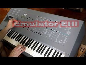 E-mu Emulator 3 filter demo.