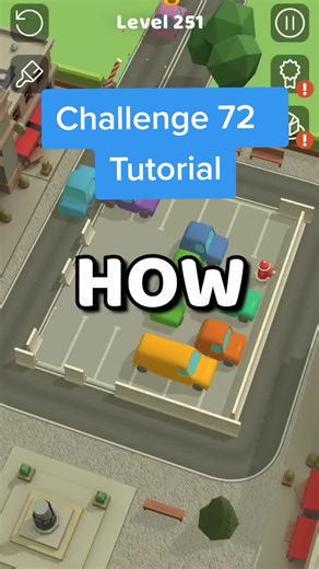 PARKING JAM Challenge 72 Tutorial
