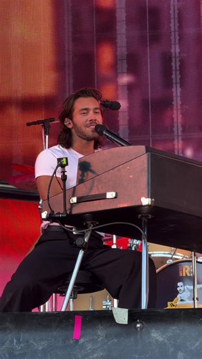 Benjamin Ingrosso at Ruisrock Festival 2025 Highlights
