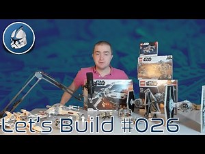 Smaller X-wing and TIE Fighter - Let's Build